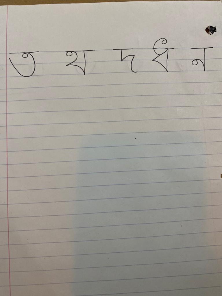Bengali alphabet missing Sorbornno Bengali alphabet missing Sorbornno